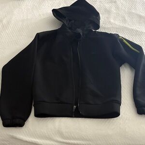 Lacoste Sport Black Loose Fit Jacket